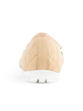 Cozy Quilted Leather Ballet Flat