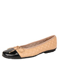 Cozy Quilted Leather Ballet Flat