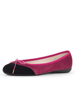 Black/Berry Suede Color