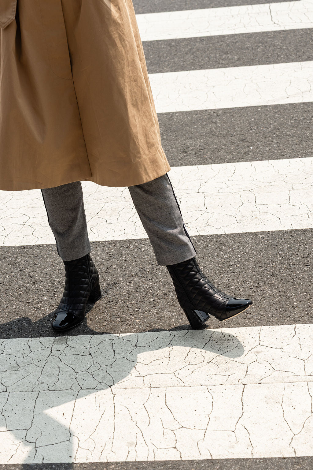 Tina Quilted Leather Boot