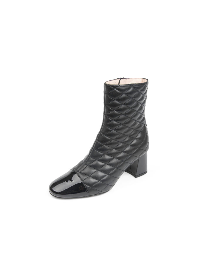 Tina Quilted Leather Boot