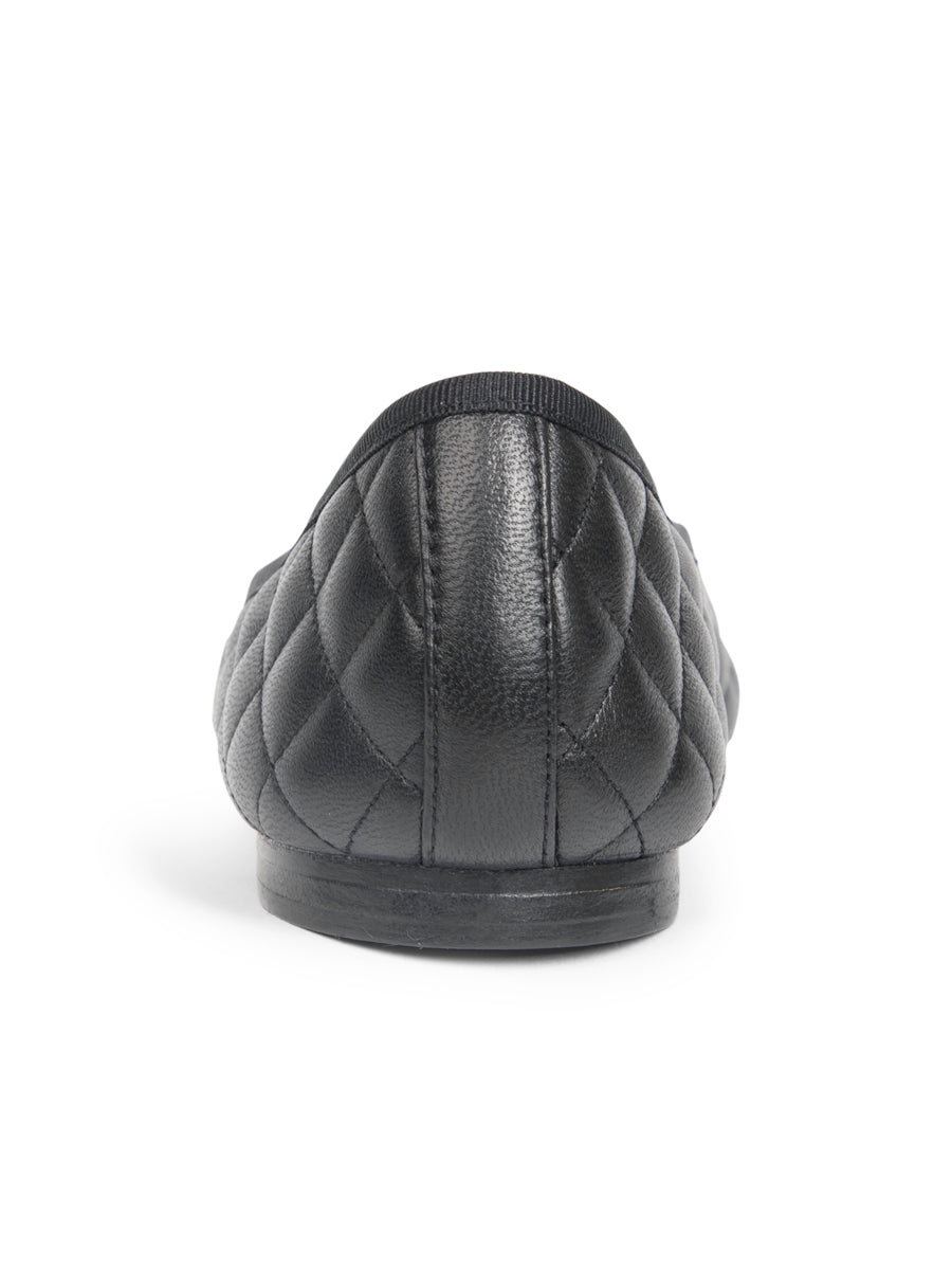 Best Quilted Ballet Flat with Leather Sole
