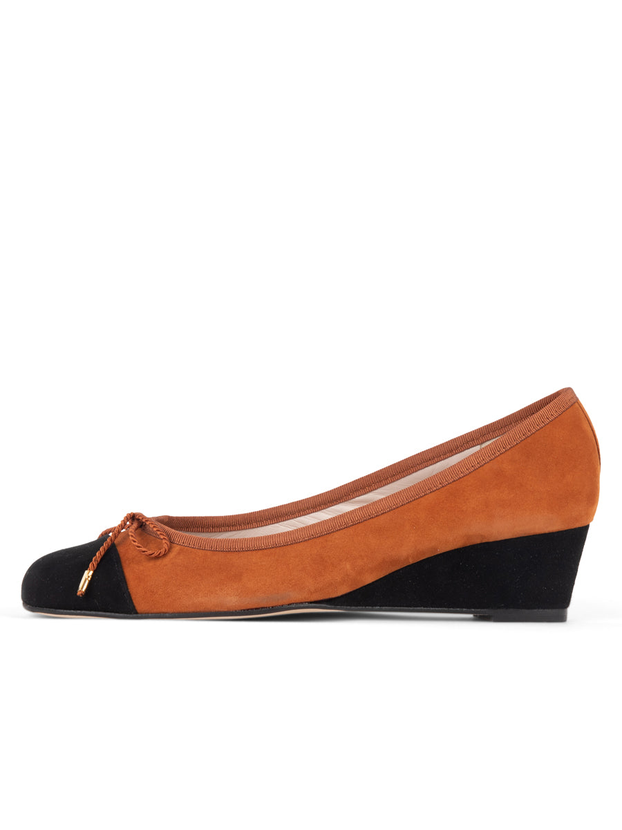 New Suede Wedge
