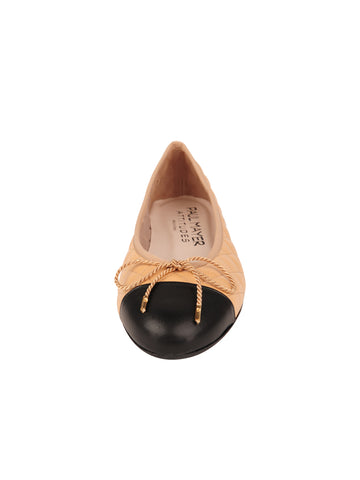 Best Quilted Leather Ballet Flat Alternate View