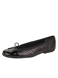 Black Leather/Black Patent