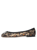 Best Leopard Ballet Flat with Leather Sole