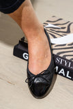 Best Quilted Leather Ballet Flat
