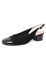 Black Patent/Black Suede Color