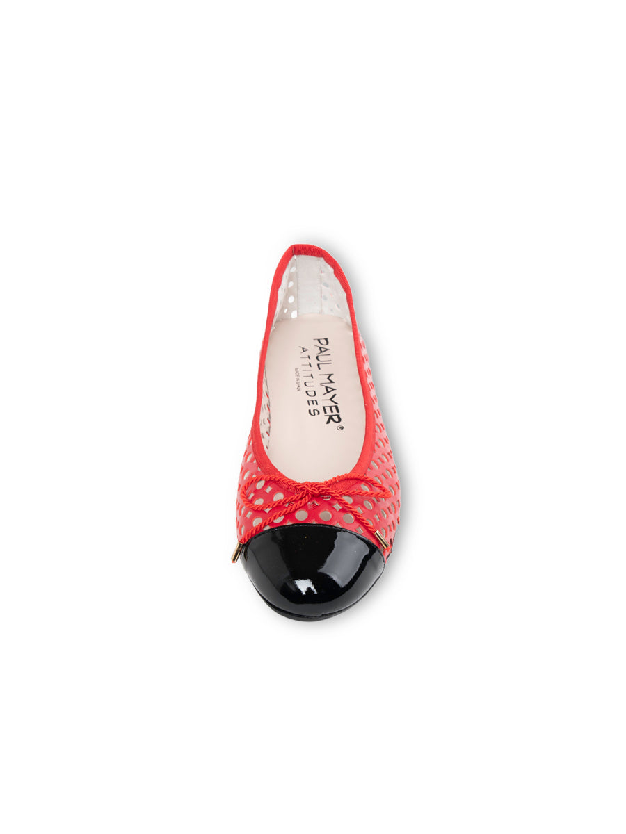 Brandy Perforated Ballet Flat