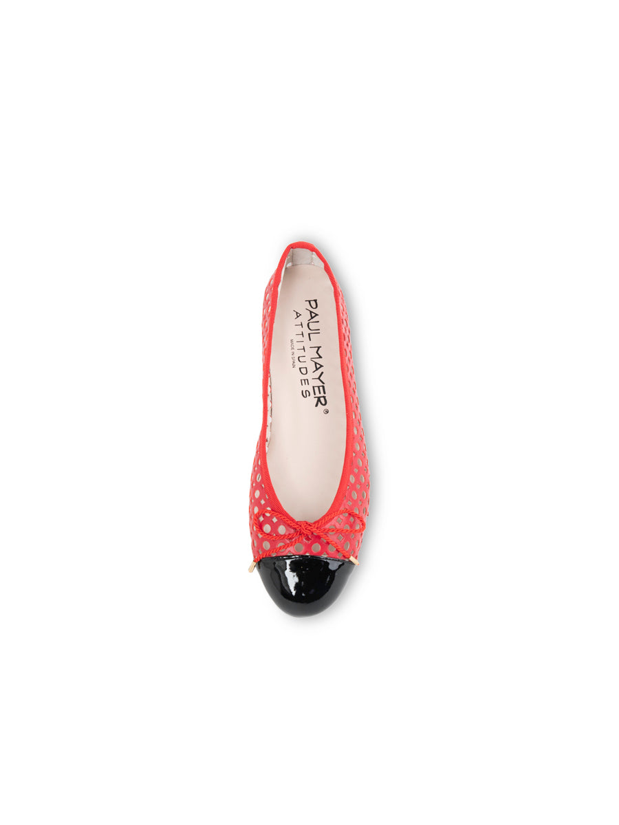 Brandy Perforated Ballet Flat
