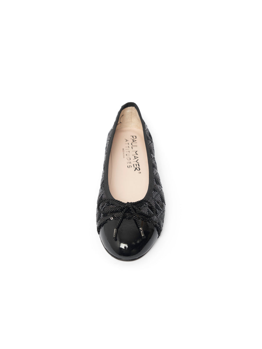 Best Sequin Ballet Flat with Leather Sole