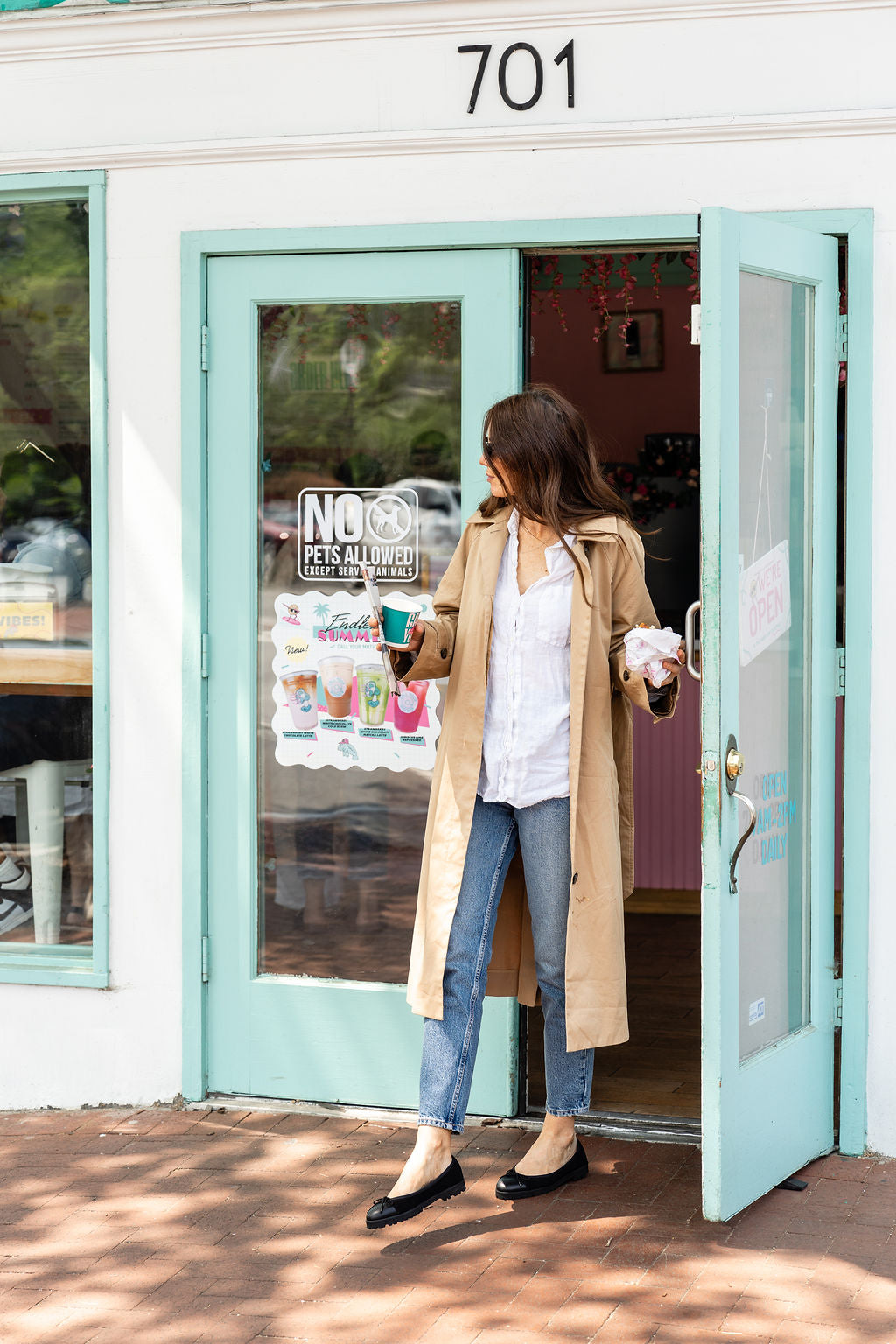 Bravo Lug Sole Suede Ballet