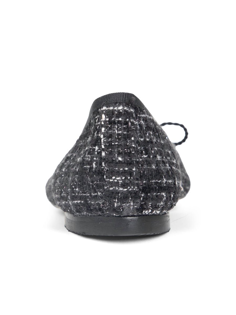 Luxe Tweed Ballet Flat