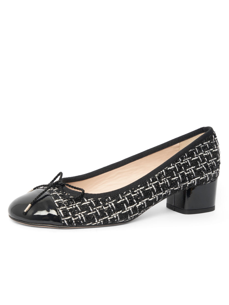 Titou Tweed Block Heel