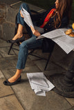 Titou Tweed Block Heel