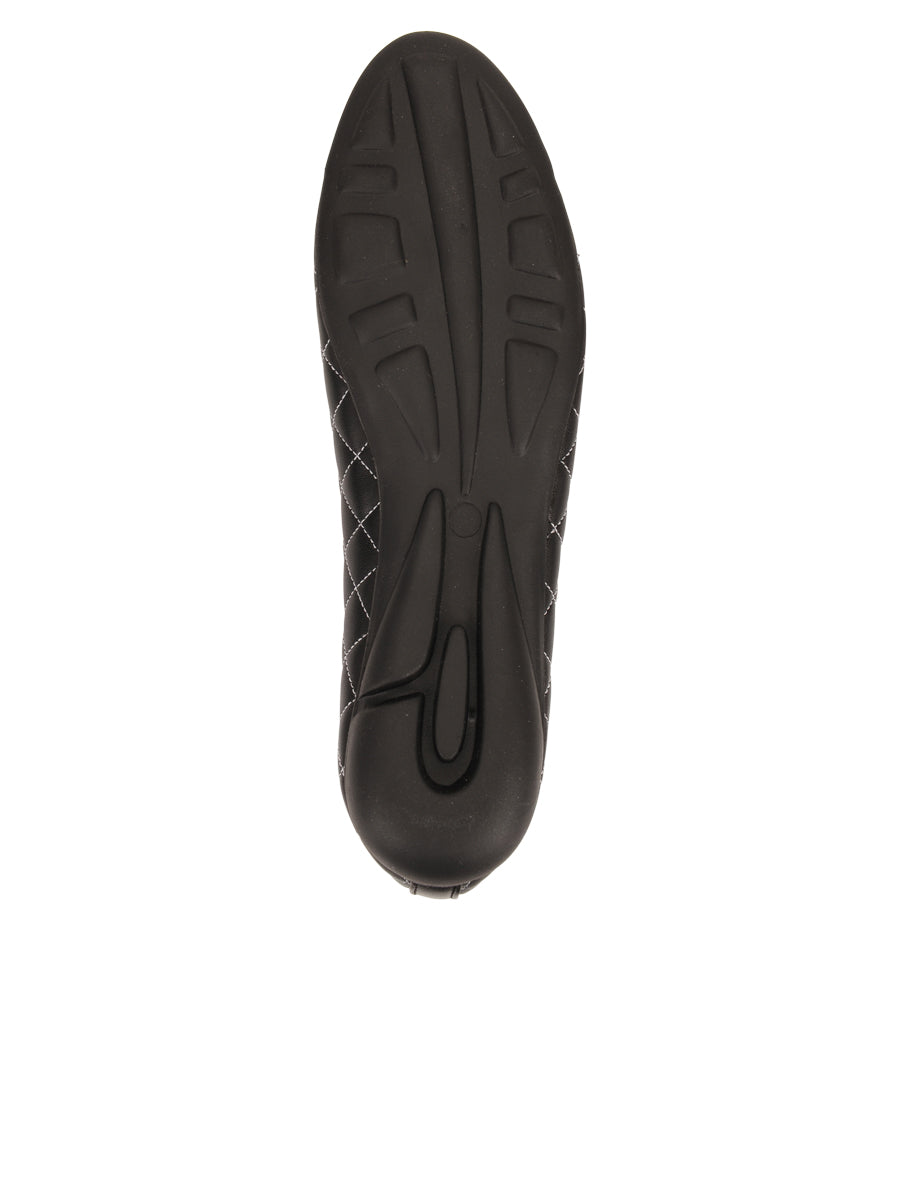 Best Quilted Leather Ballet Flat