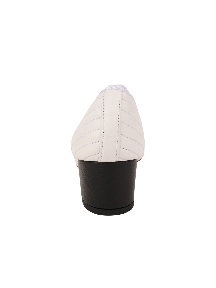 Flame Block Heel