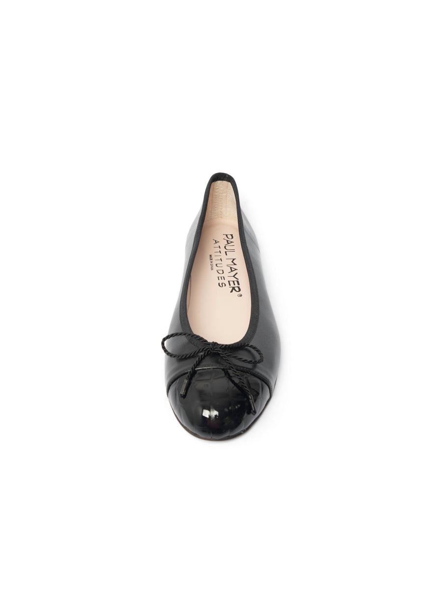 Best Croc Toe Ballet Flat with Leather Sole