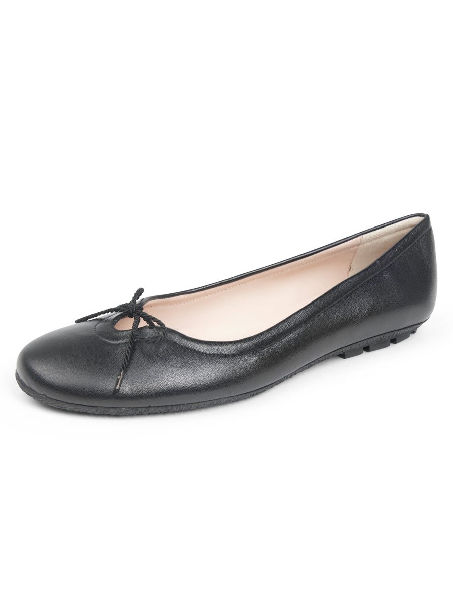 Cozy Keyhole Ballet Flat