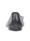 Luxe Textured Leather Ballet Flat