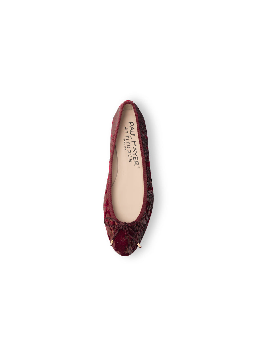 Luxe Sequin Ballet Flat