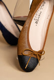 Best Haircalf Ballet Flat with Leather Sole