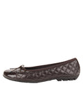 Cozy Quilted Leather Ballet Flat