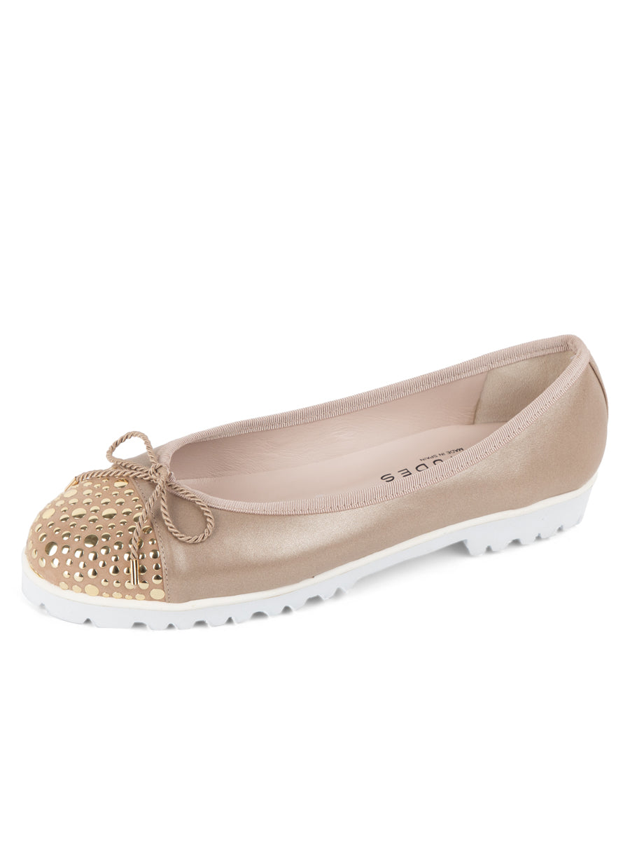 Brill Studded Lug Sole Ballet