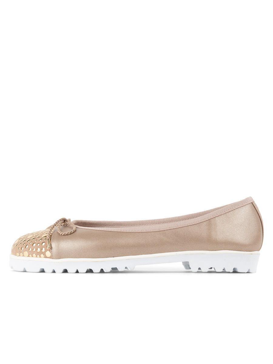 Brill Studded Lug Sole Ballet
