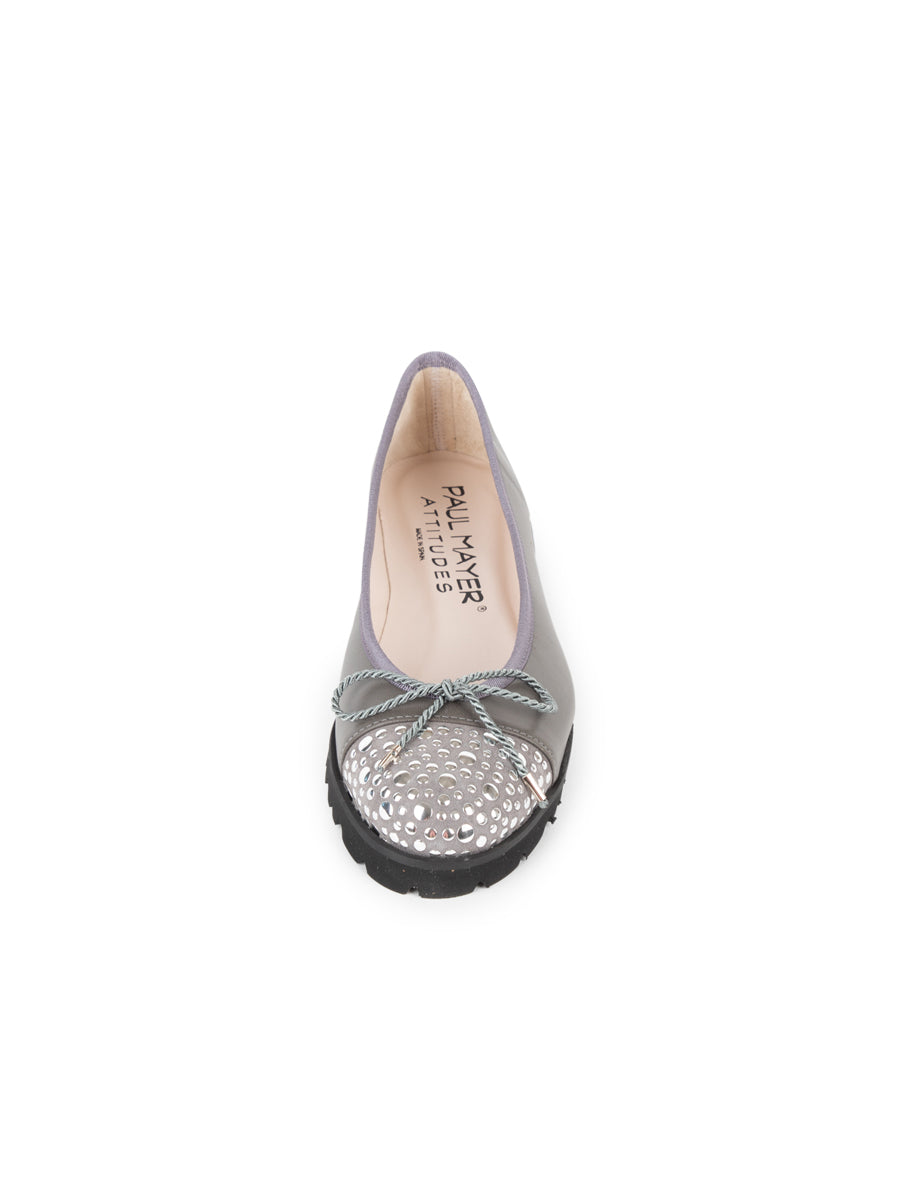 Brill Studded Lug Sole Ballet