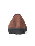 Bravo Lug Sole Suede Ballet