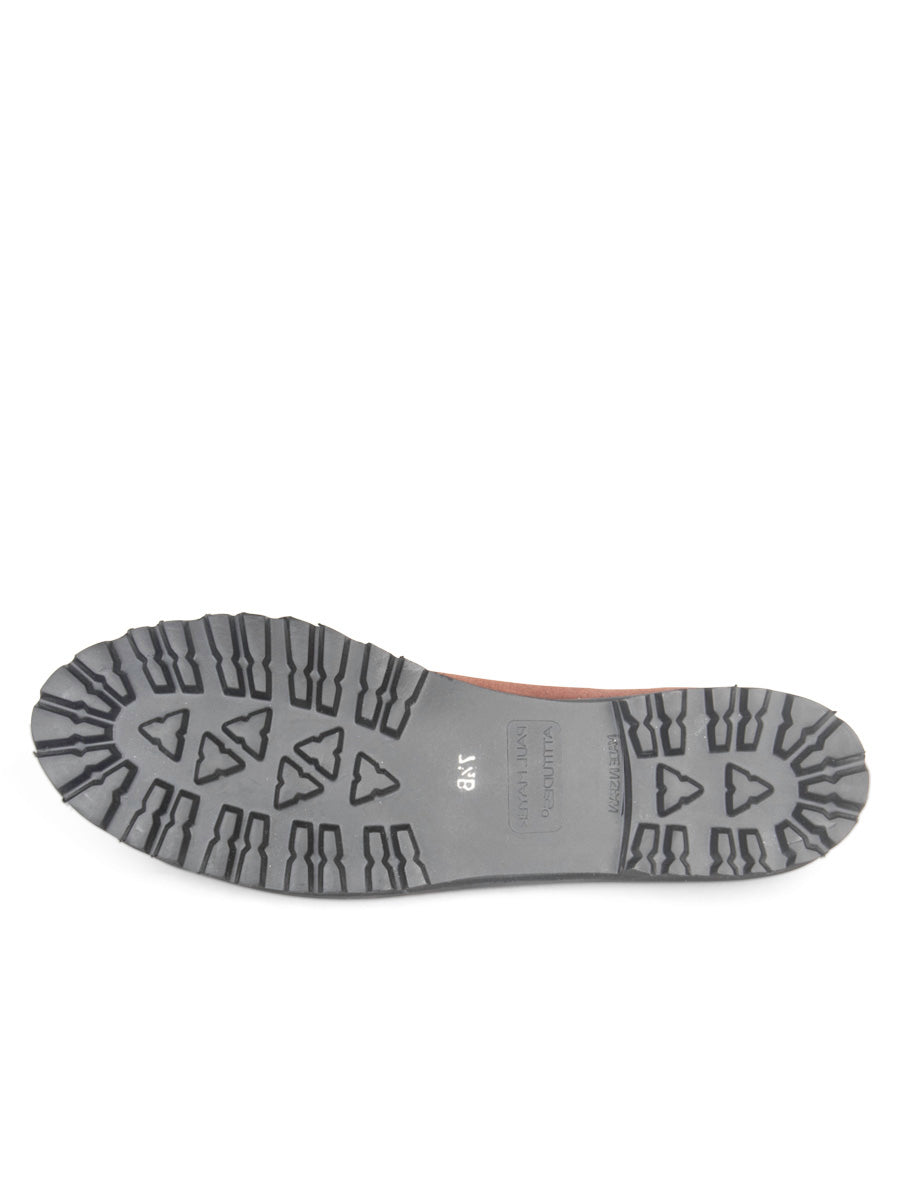 Bravo Lug Sole Suede Ballet