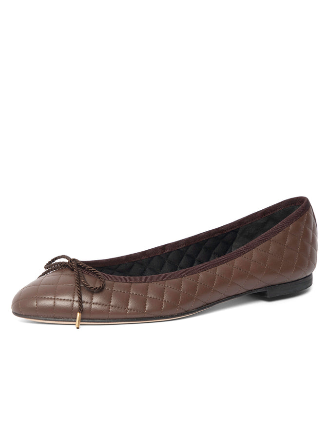 Lido Quilted Leather Ballet Flat
