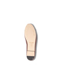 Best Croc Toe Ballet Flat with Leather Sole