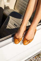 Lido Quilted Leather Ballet Flat