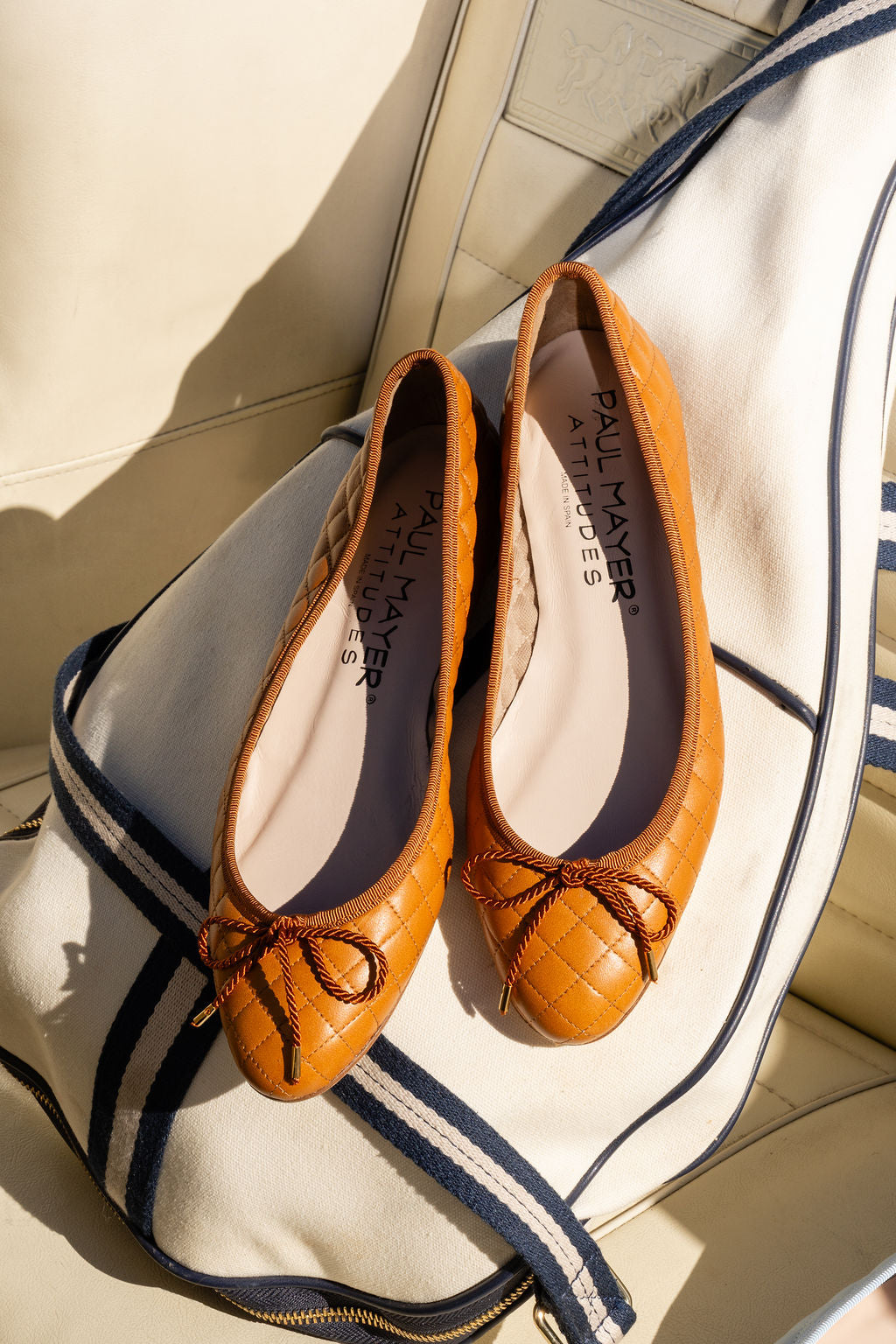 Lido Quilted Leather Ballet Flat