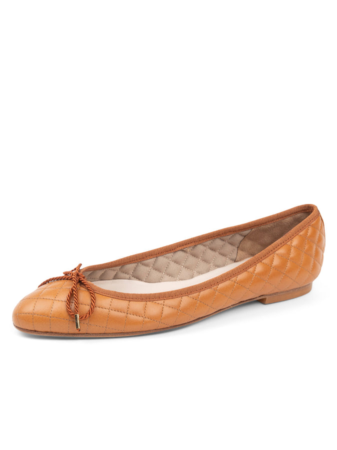 Lido Quilted Leather Ballet Flat