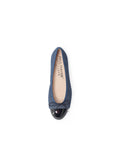 Best Denim Ballet Flat with Leather Sole