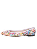 Luxe Printed Floral Ballet Flat
