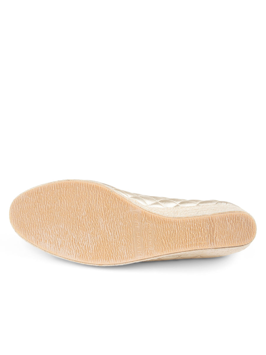 Just Quilted Wedge Espadrille