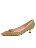 Royal Pointed Toe Kitten Heel