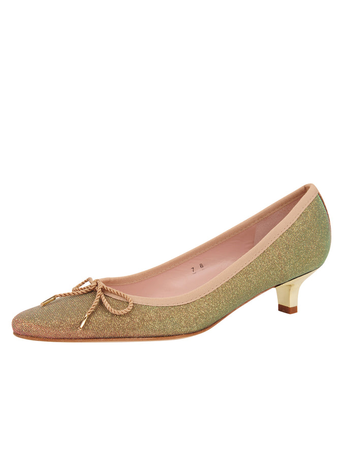 Royal Pointed Toe Kitten Heel
