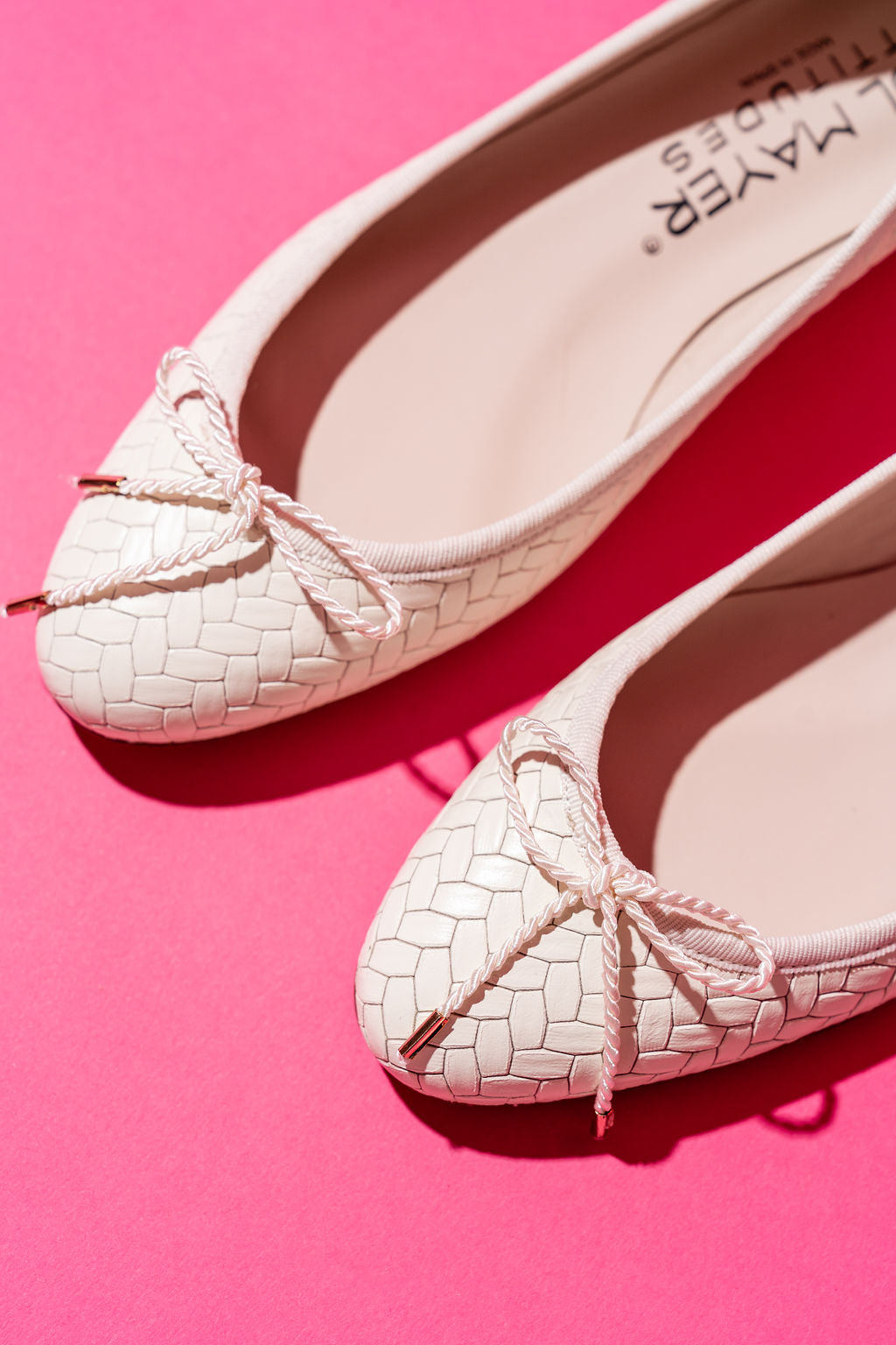 Luxe Textured Ballet Flat