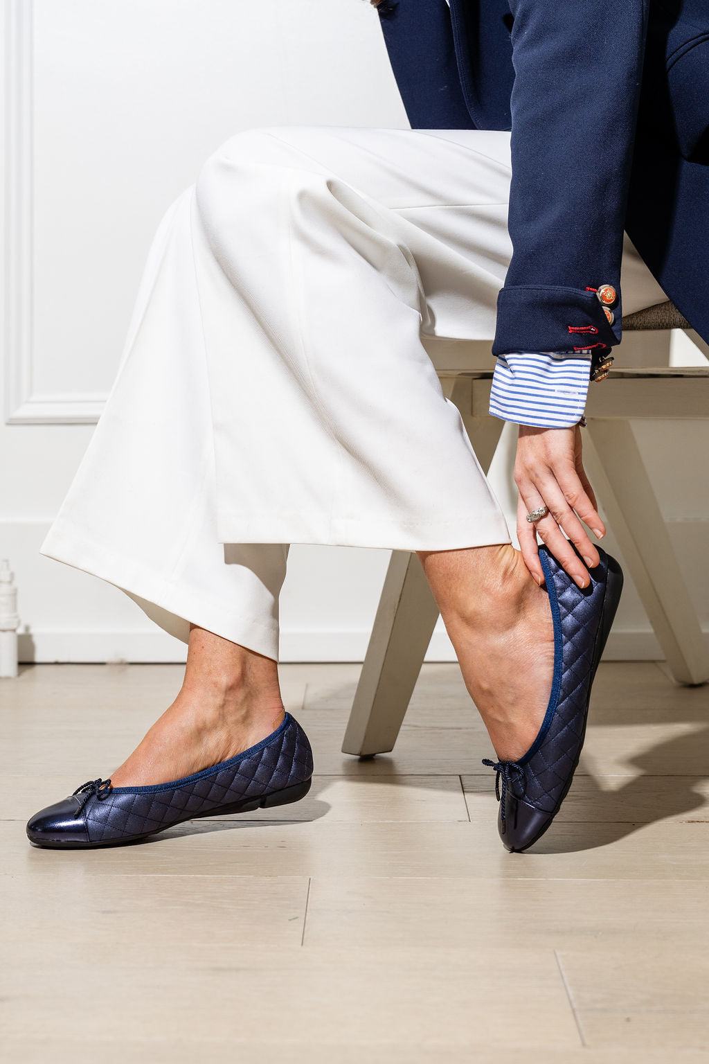 Best Quilted Leather Ballet Flat