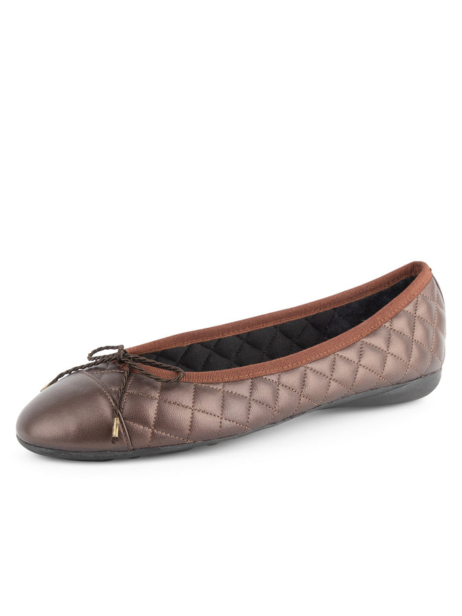 Best Quilted Leather Ballet Flat