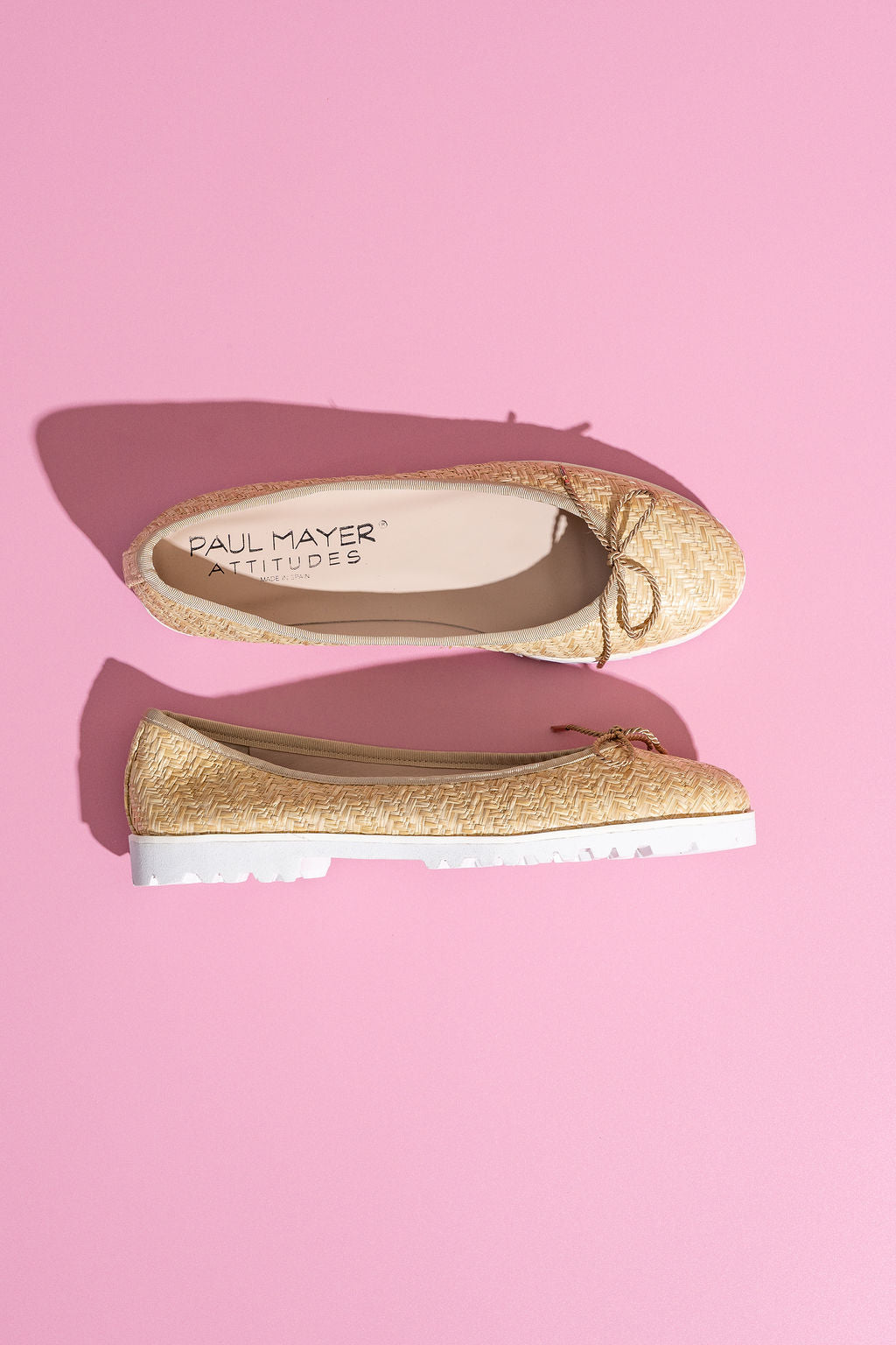 Bravo Lug Sole Ballet in Raffia