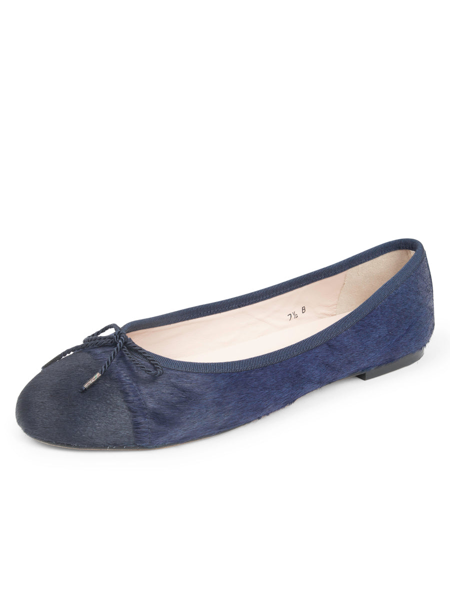 Best Haircalf Ballet Flat with Leather Sole