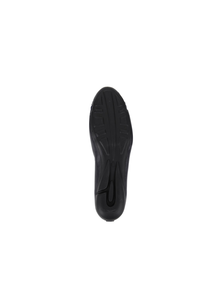 Burg Leather Ballet Flat