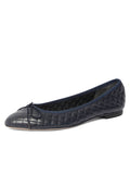 Lido Quilted Leather Ballet Flat