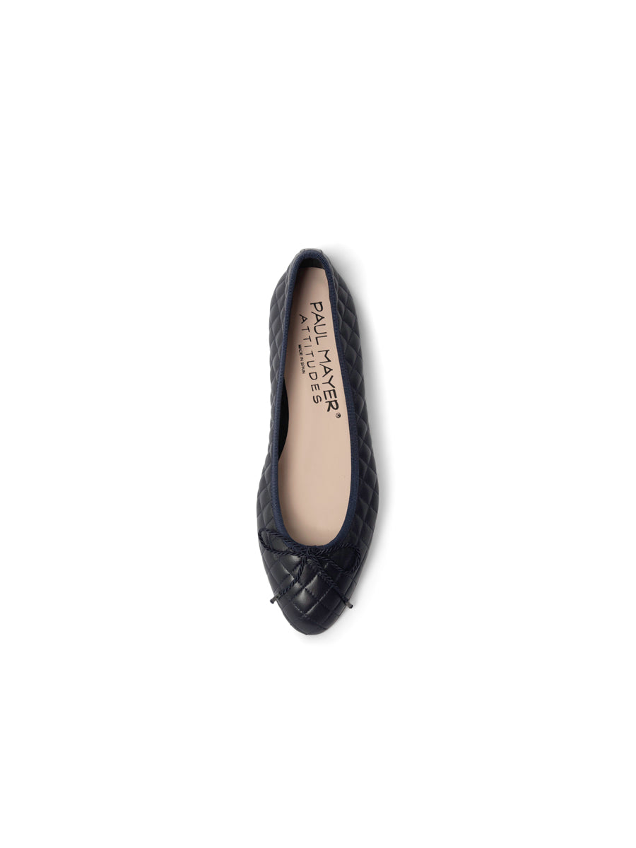 Lido Quilted Leather Ballet Flat